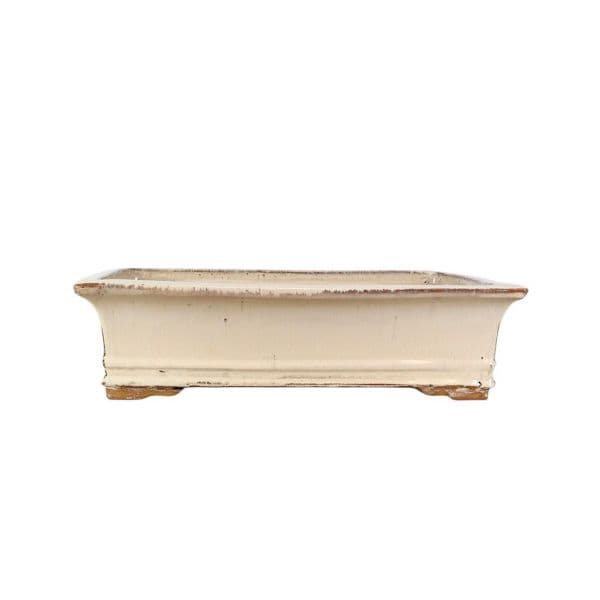 Luso Bonsai Vaso de Bonsai Rectangular 52*42*13 cm Creme - Yixing - 83893