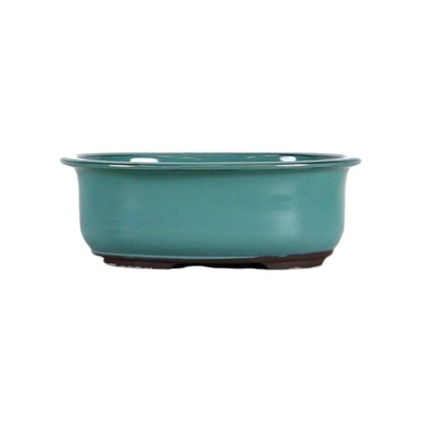 Luso Bonsai Vaso de Bonsai Oval 30*25*8 cm Verde - Japão - 85524