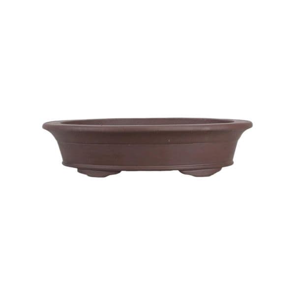 Luso Bonsai Vaso de Bonsai Oval Kasuga 33*27,5*8 cm Sem Esmalte - Yixing - 88785