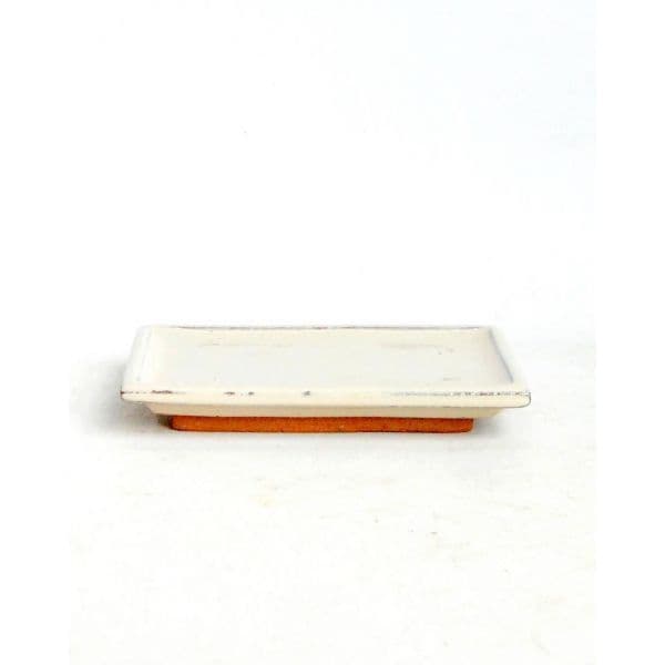 Luso Bonsai Prato Cerâmico Rectangular 30*17,5*2 cm Creme - 89643