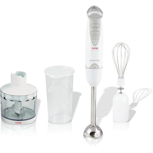 Varinha Mágica HAEGER HB400012A | 400W, Turbo, Pé Inox
