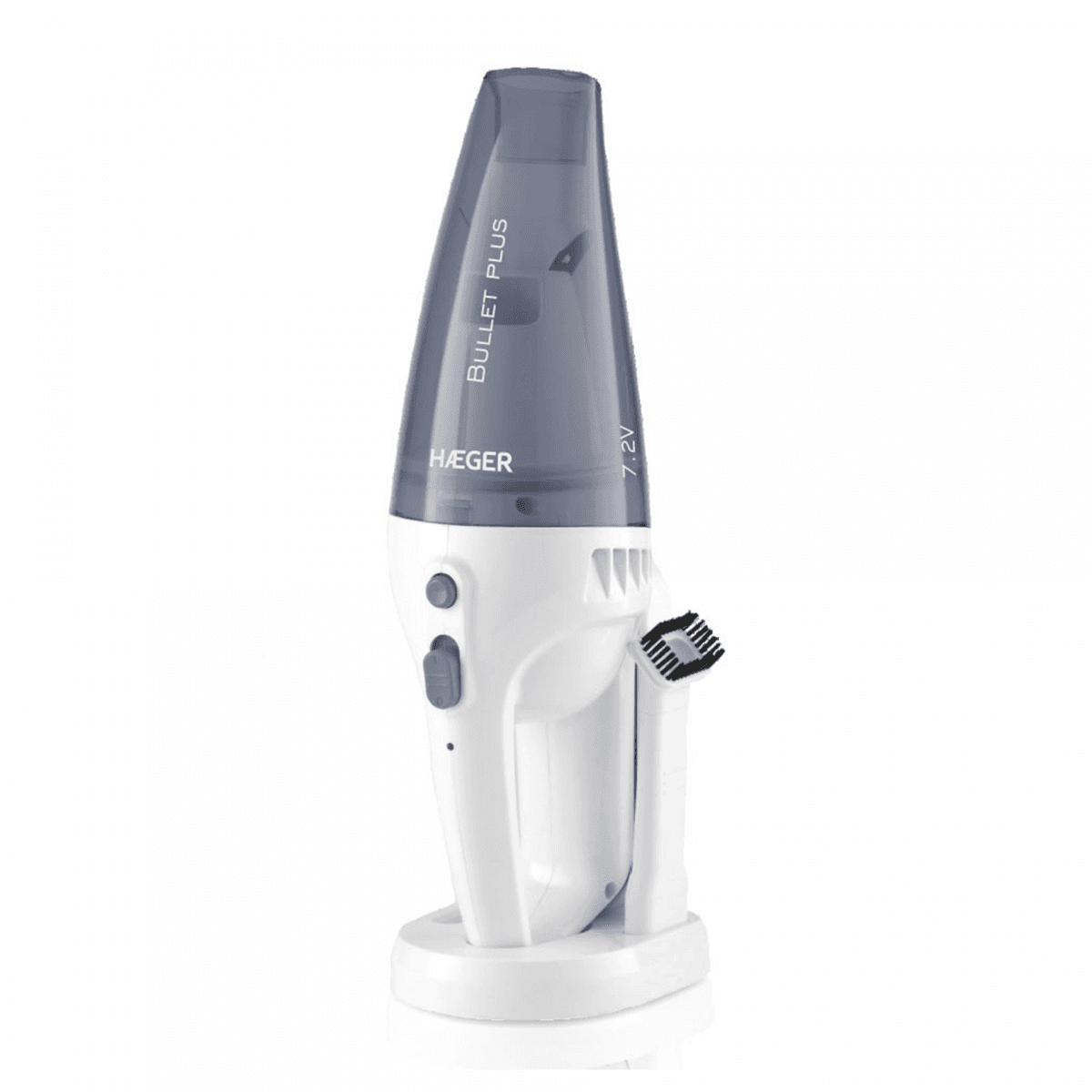 ASPIRADOR HAEGER MINI 7,2V BULLET PLUS CINZA