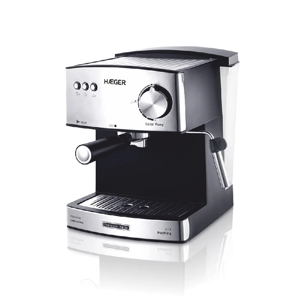 Máquina de Café Haeger CM 85 B 009 A Alumínio