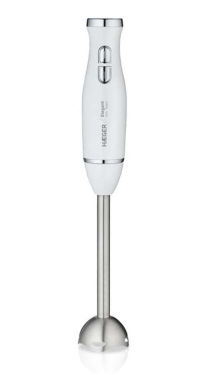 Varinha Mágica HAEGER HB-400 | 400W, Pé Desmontável, Lâmina Aço Inox