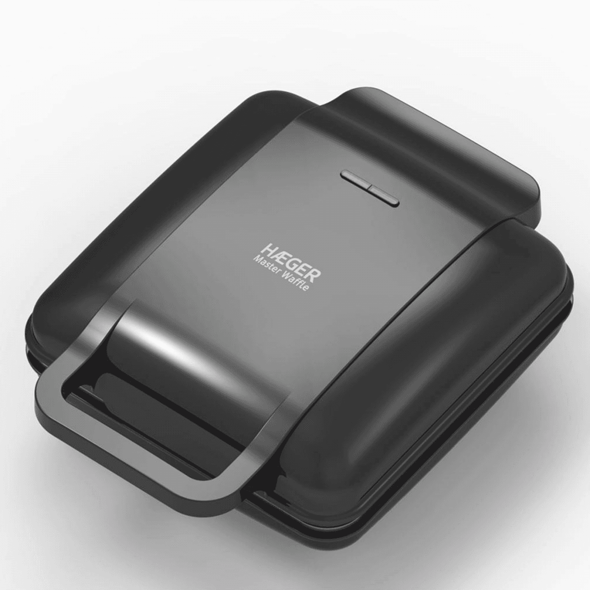 Máquina de Waffles HAEGER Master Waffle | 1400W, Antiaderente, 19.5x19.8cm