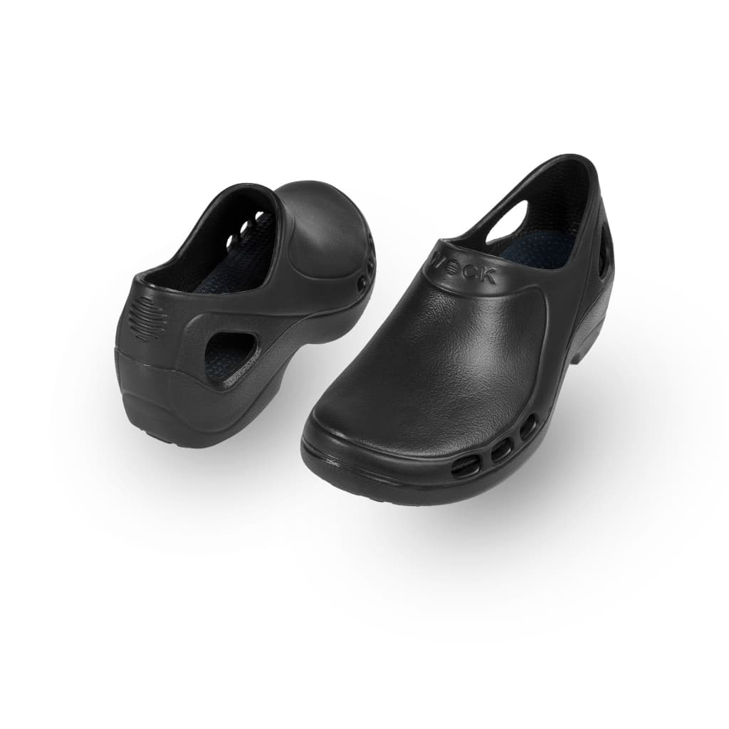 Sapato hospitalar super leve Everlite (40, PRETA)