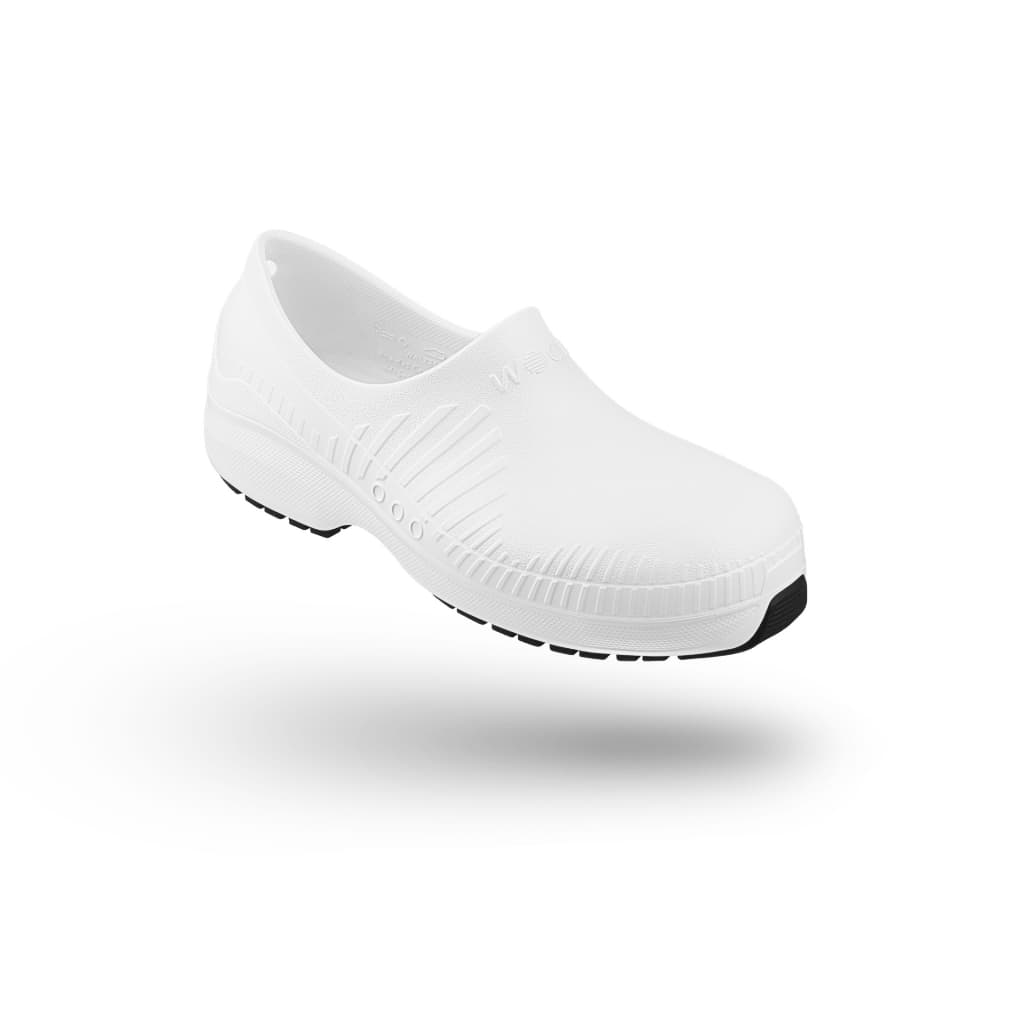 Sapato de Segurança Biqueira de Aço WOCK SECURLITE 01 Branco (BRANCO, 44)