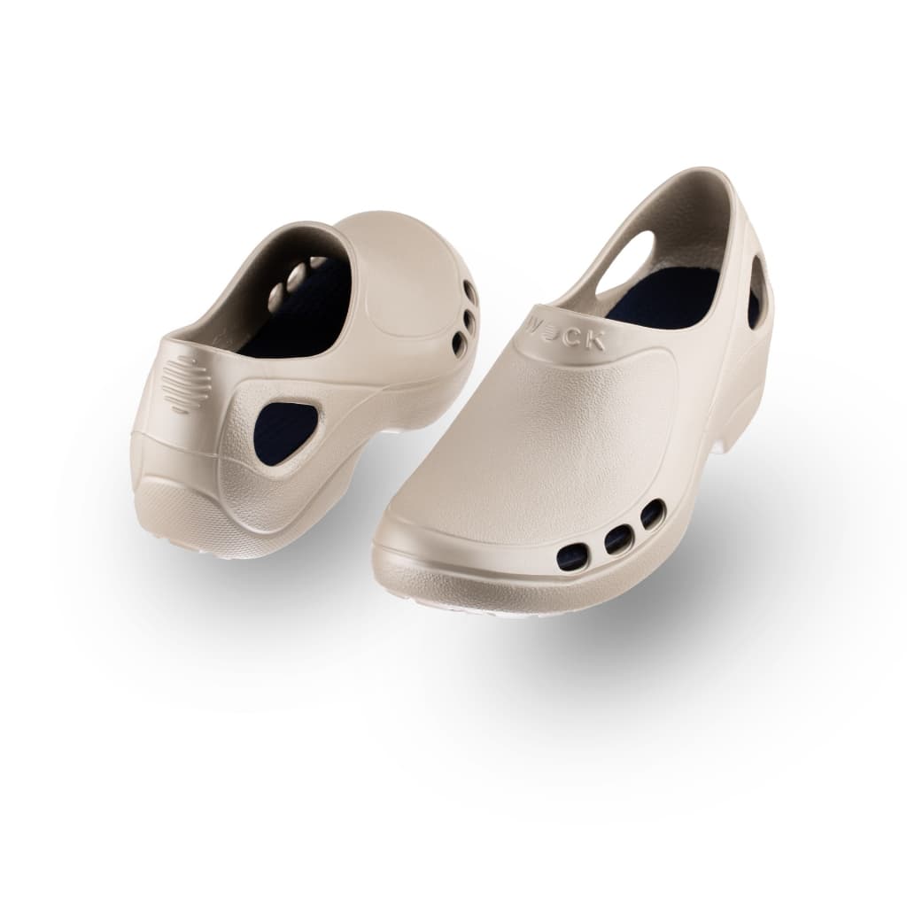 Sapato hospitalar super leve Everlite (36, CINZ QUENTE)