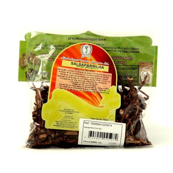 Antiga Ervanária Salsaparrilha (chá) Aat 50g Raiz