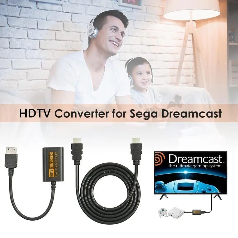 Adaptador de HDMI para Dreamcast