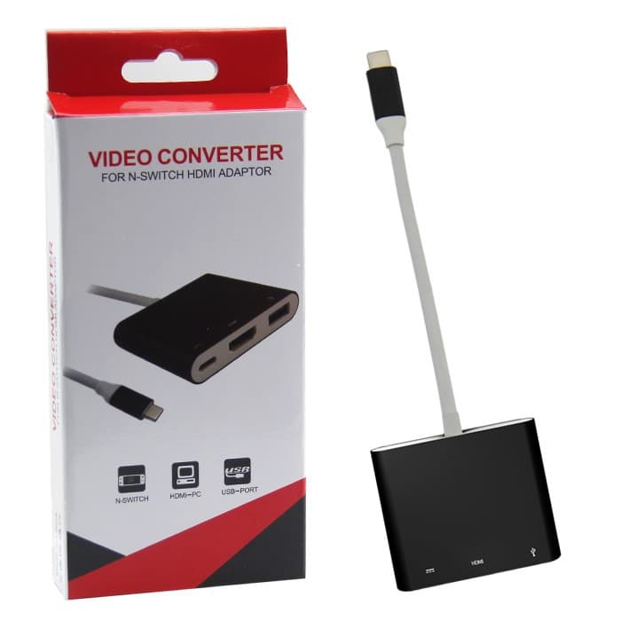 Conversor de Vídeo HDMI para Nintendo Switch