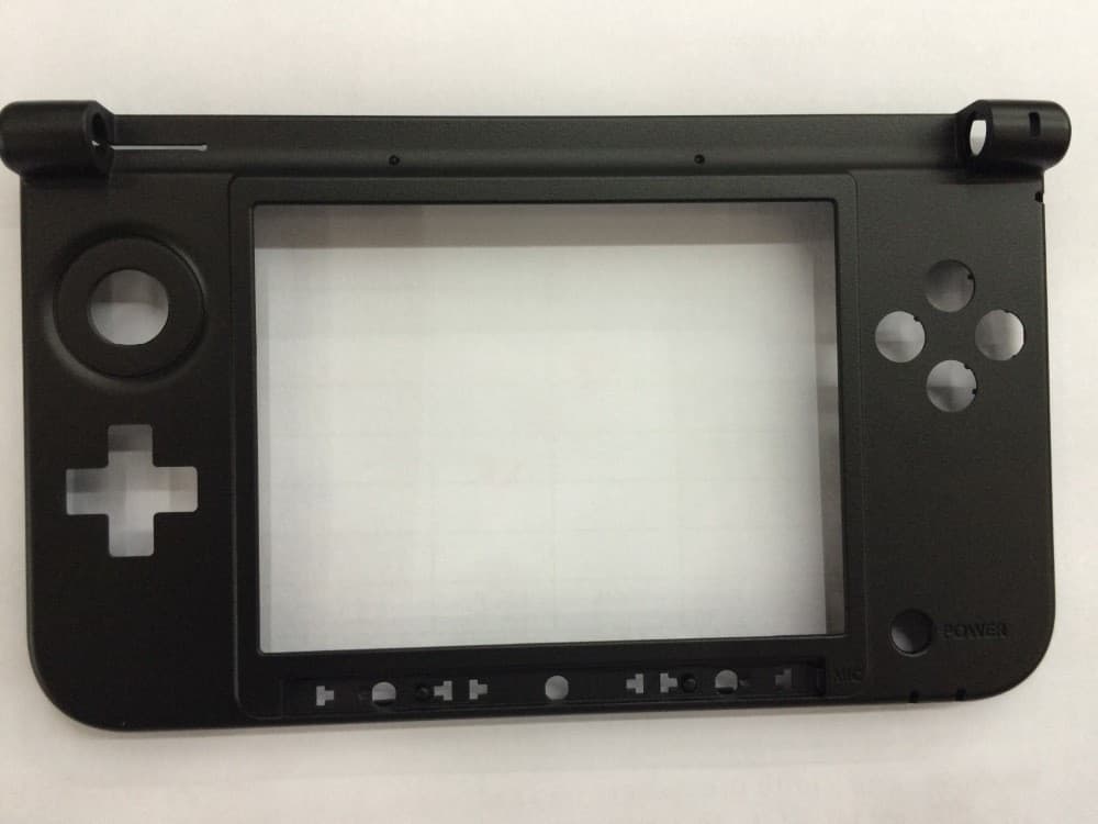 Carcaça de Baixo Preta para Nintendo 3DS XL