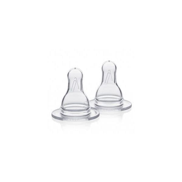 Tetina Silicone Medela Fluxo Lento 2 Unidades