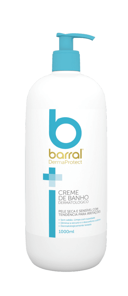 Barral Derma Protect Gel Banho Dermatológico - 1000ml