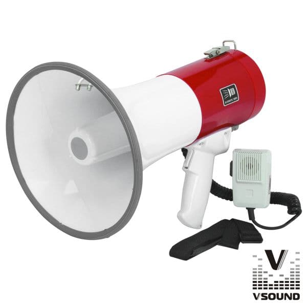 Vsound Megafone 20w C/usb Mp3 E Sirene