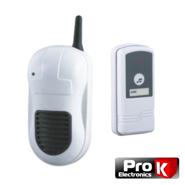 Prok Campainha S/ Fios C/ Comando 230v Pkd CAMP02