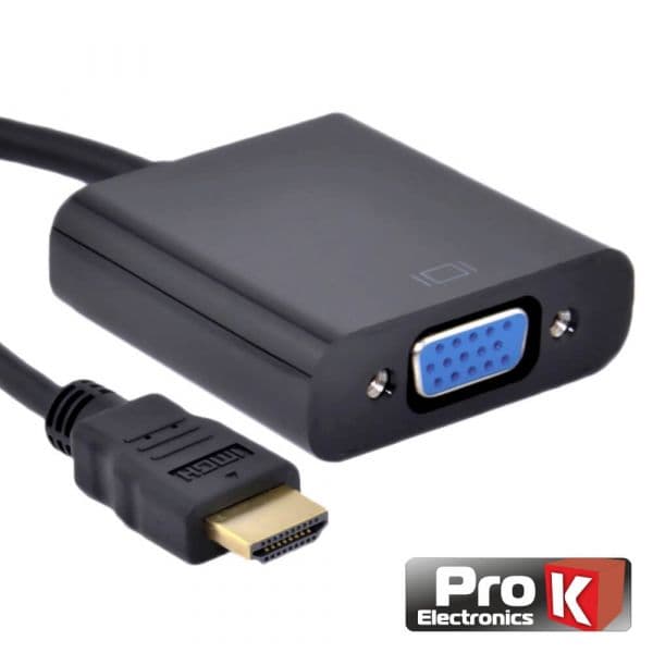 ProK Electronics Adaptador Hdmi Vga