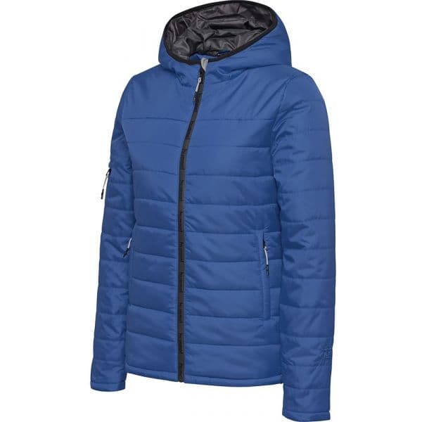 Hummel Casaco com Capuz North Quilted Hood Woman 206688-7045 XL Azul