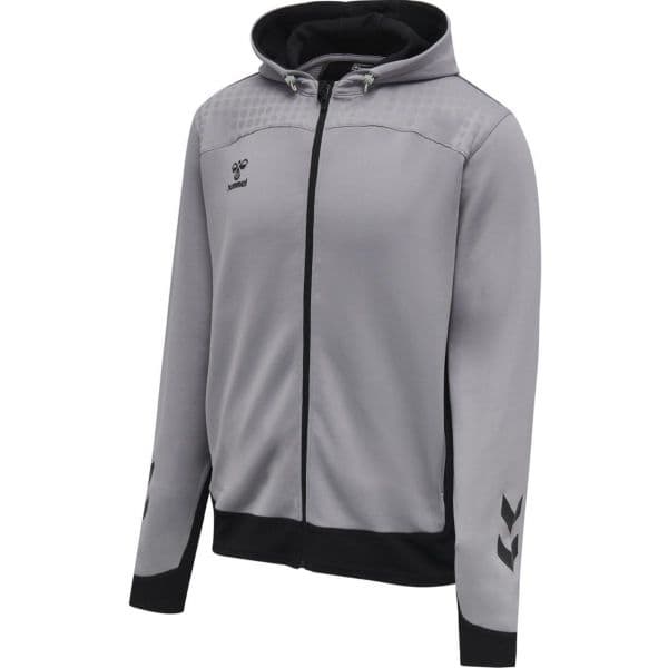 Hummel Sweatshirt com Capuz Lead Zip Poly Hoodie 207411-2006 XXL Cinzento