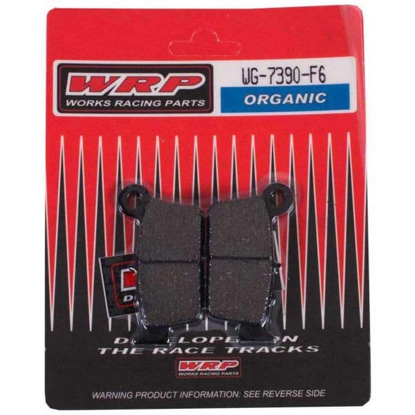 Wrp F6 Off Road Pastilhas Travão Traseiro