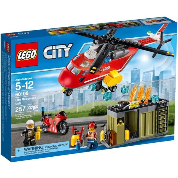 LEGO City Corpo de Intervenção dos Bombeiros - 60108