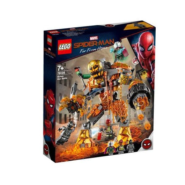 LEGO Super Heroes Marvel O Combate de Molten Man - 76128