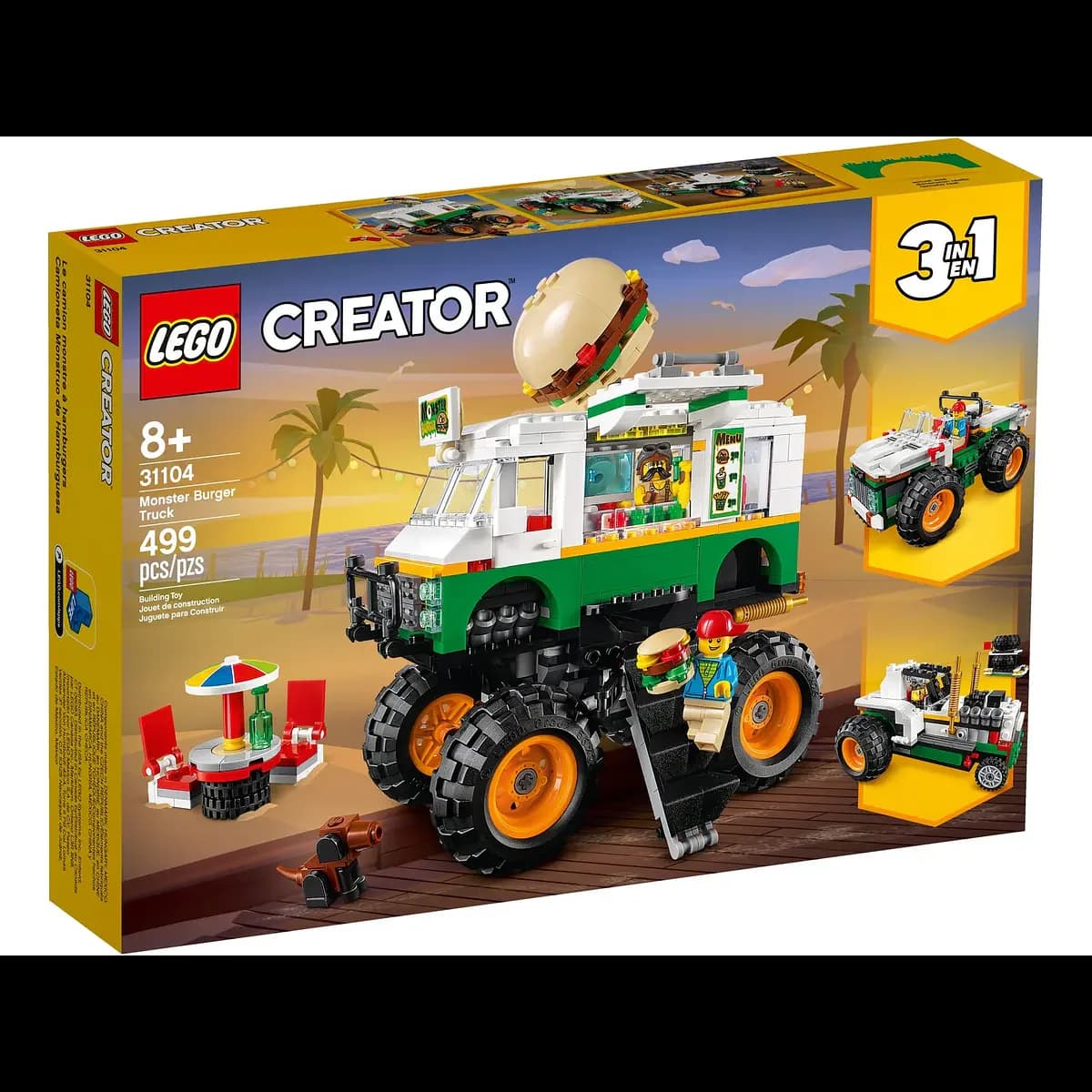 LEGO Creator Carrinha de Hambúrgueres Gigante - 31104