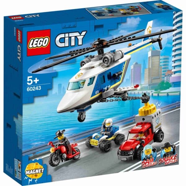 LEGO City 60293 - Perseguição Policial de Helicóptero 6+