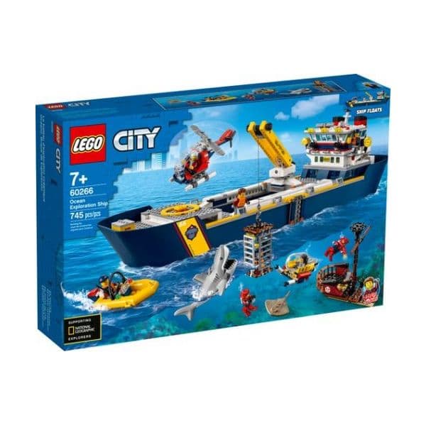 LEGO City Barco de Exploração do Oceano - 60266