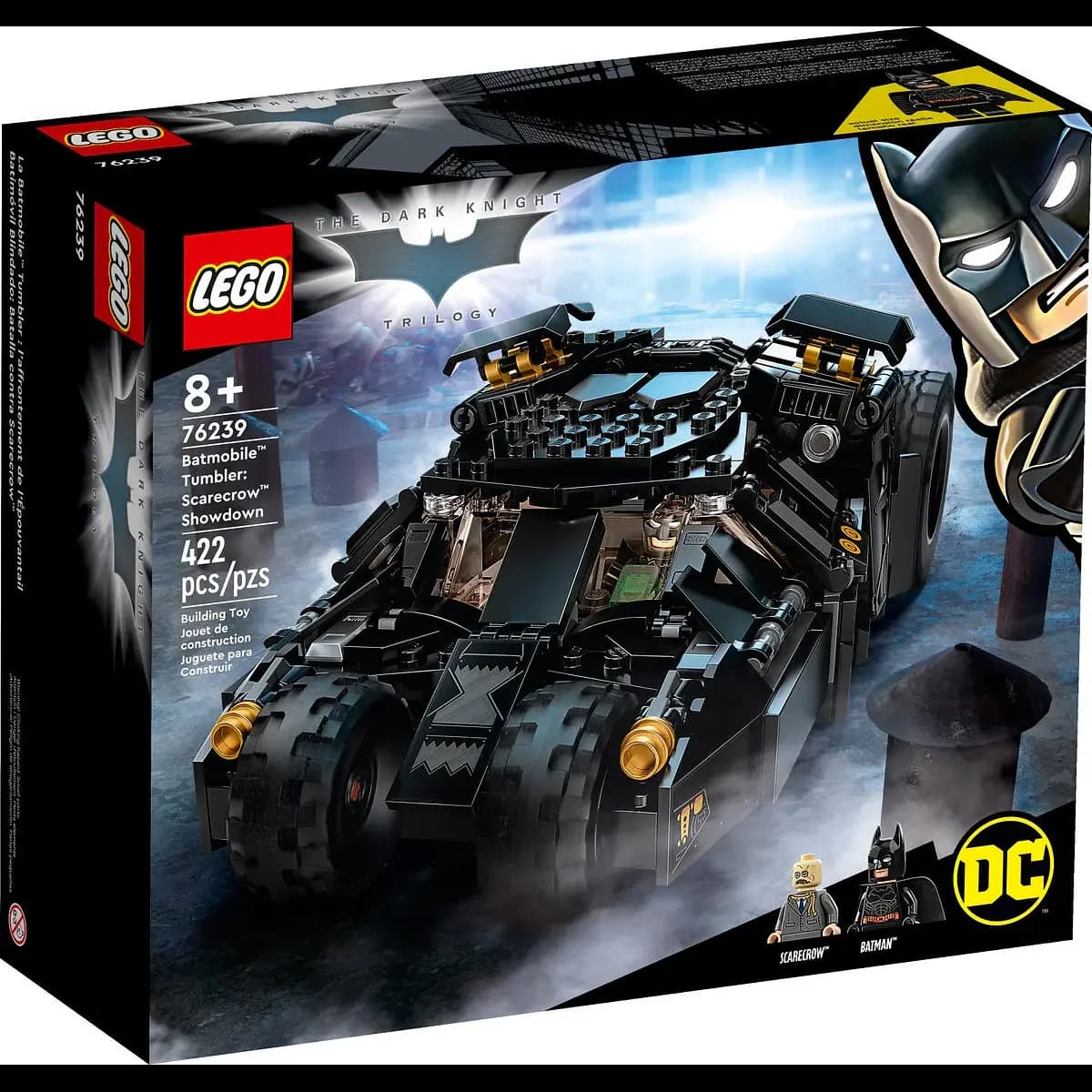 Batmobile Tumbler: Confronto com Scarecrow