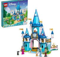 LEGO Disney Princess 43206 O Castelo da Cinderela e do Príncipe Encantado