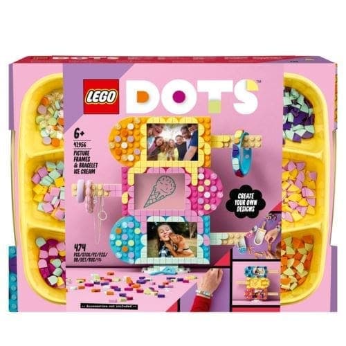 LEGO Dots Molduras Gelado para Fotos e Bracelete - 41956