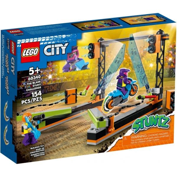 LEGO City Stuntz O Desafio Acrobático com Lâminas - 60340
