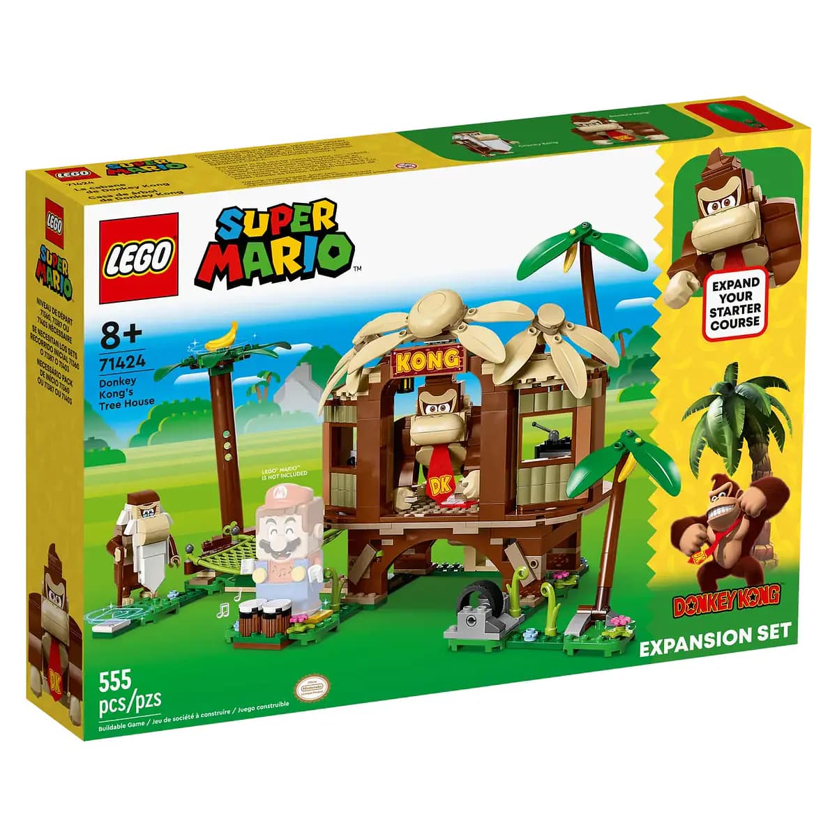 LEGO Super Mario Set de Expansão Casa Na Árvore do Donkey Kong - 71424