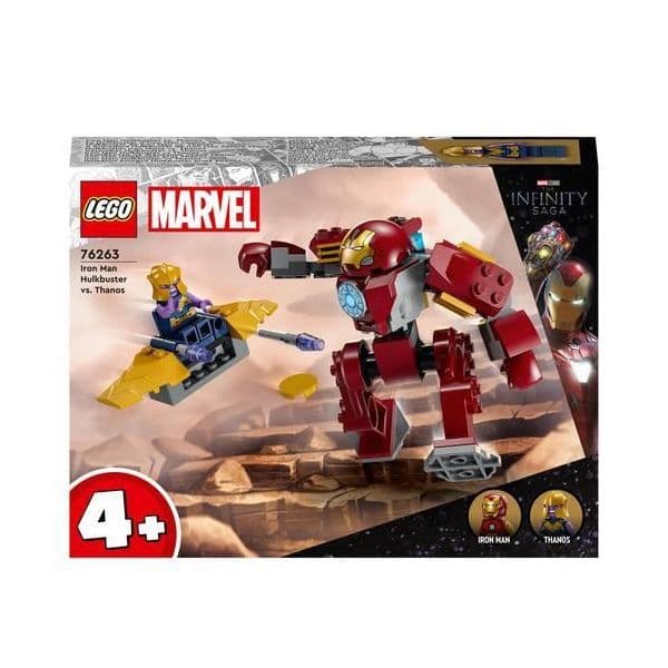LEGO Super Heroes Marvel A Armadura Hulkbuster de Iron Man Contra Thanos - 76263