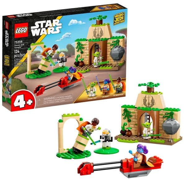 LEGO Star Wars: Tenoo Jedi Temple Idades 4+ 124 Peças - 75358
