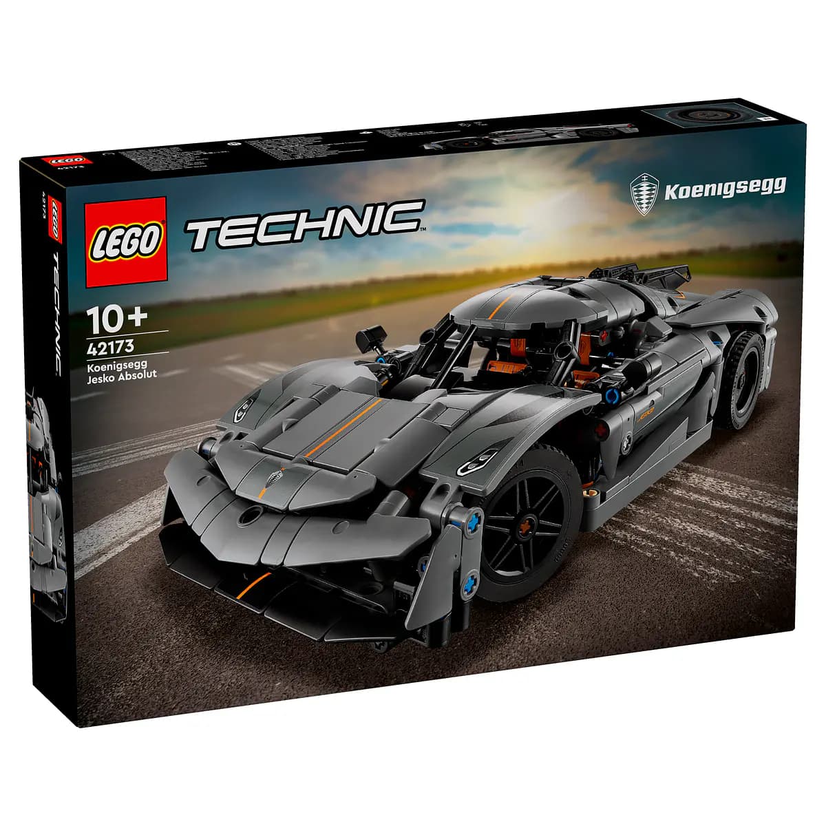 LEGO Technic Hipercarro Cinzento Koenigsegg Jesko Absolut - 42173
