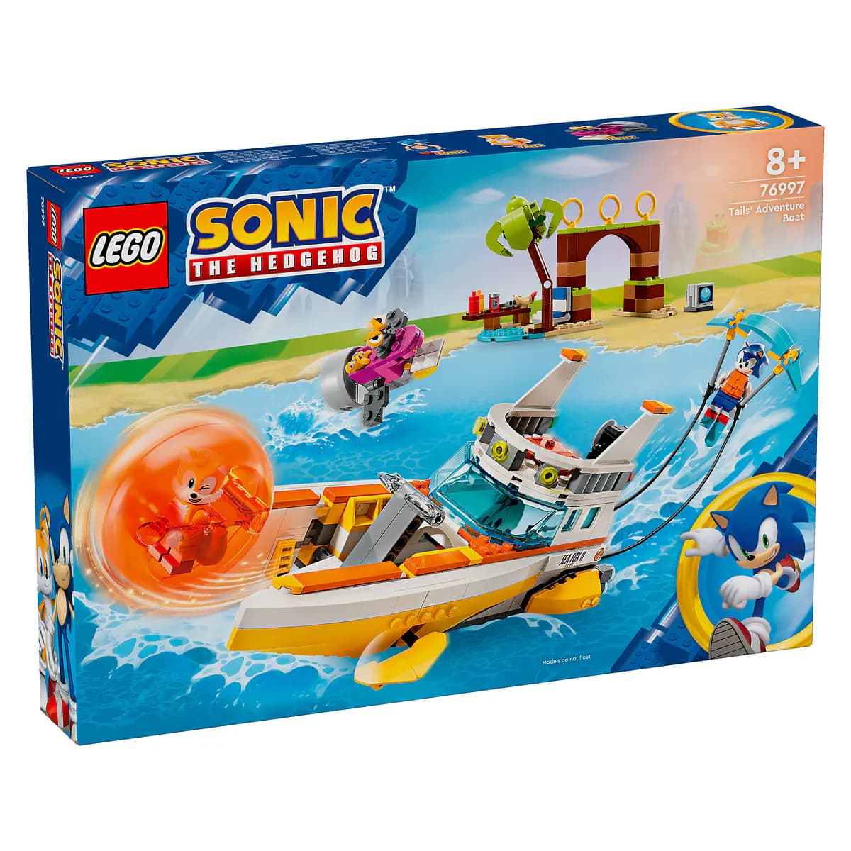 LEGO Sonic the Hedgehog Barco de Aventura do Tails - 76997