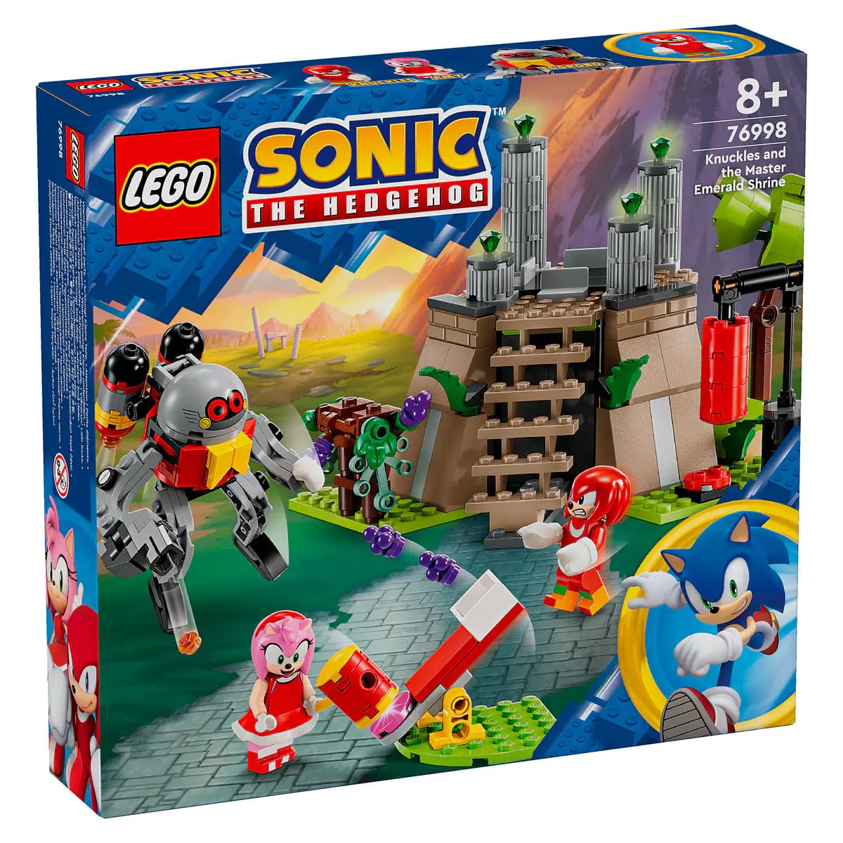 LEGO Sonic the Hedgehog Knuckles e o Santuário da Esmeralda Mestre - 76998