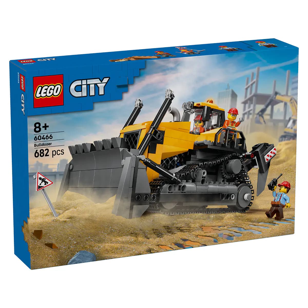 LEGO City Buldózer Amarelo - 60466