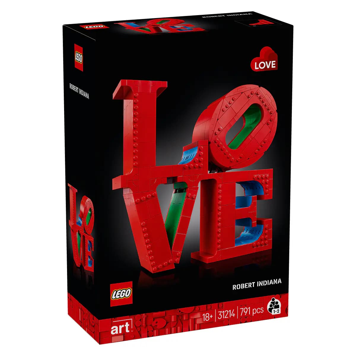 LEGO Art: LOVE | Idades 18+ | 791 Peças | Item 31214