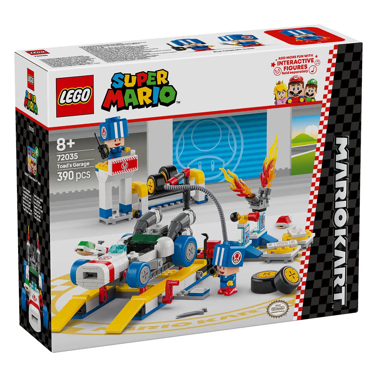 LEGO Super Mario Mario Kart Garagem do Toad - 72035
