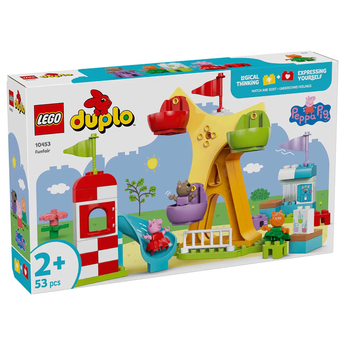 LEGO Duplo Parque de Diversões Porquinha Pepa - 10453