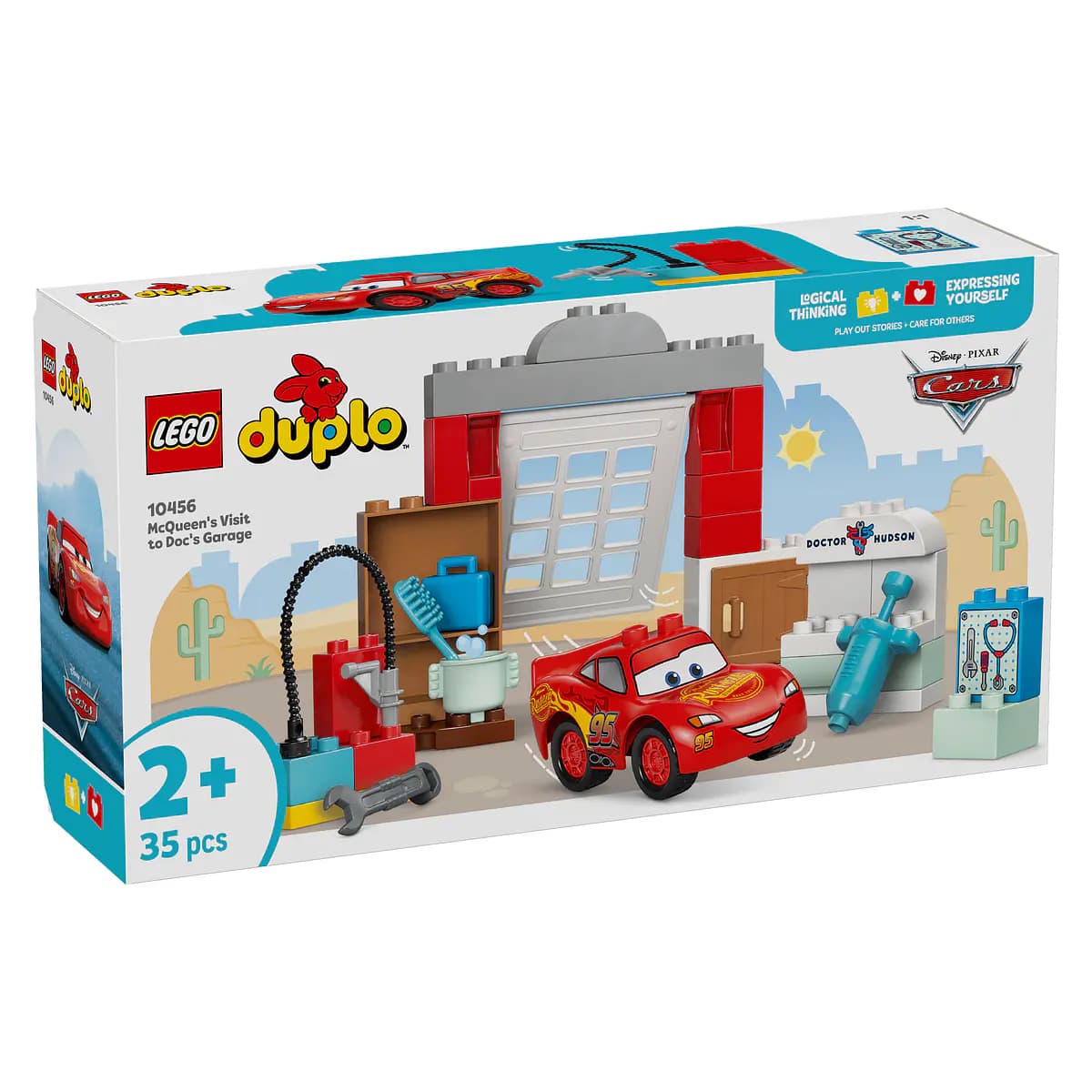 LEGO Duplo Visita do McQueen à Garagem do Doc - 10456