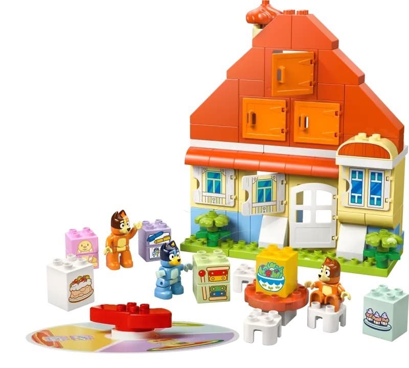 LEGO Bluey Casa da Família com Jogo de Memória - 10459