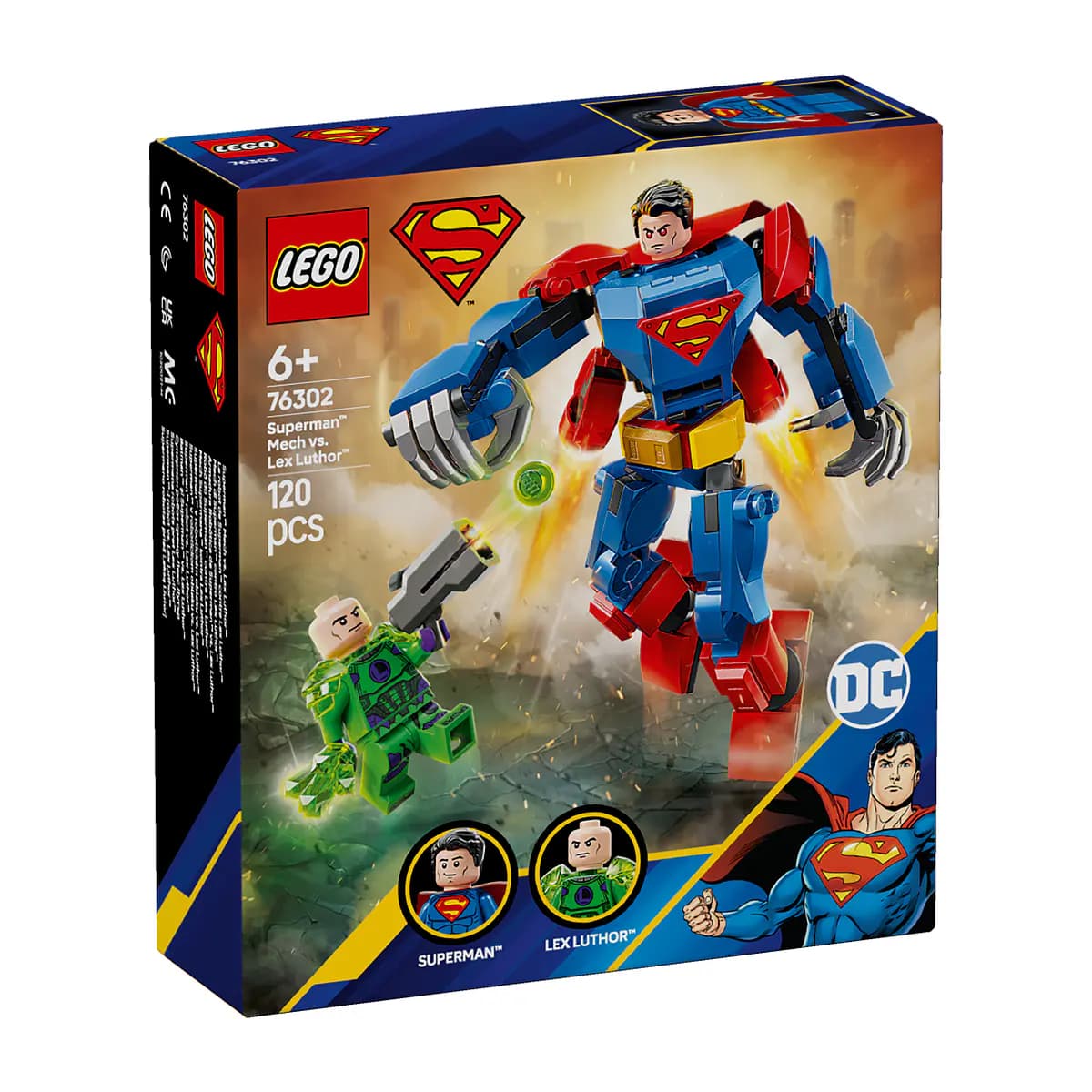 LEGO DC Robô do Superman contra Lex Luthor - 76302