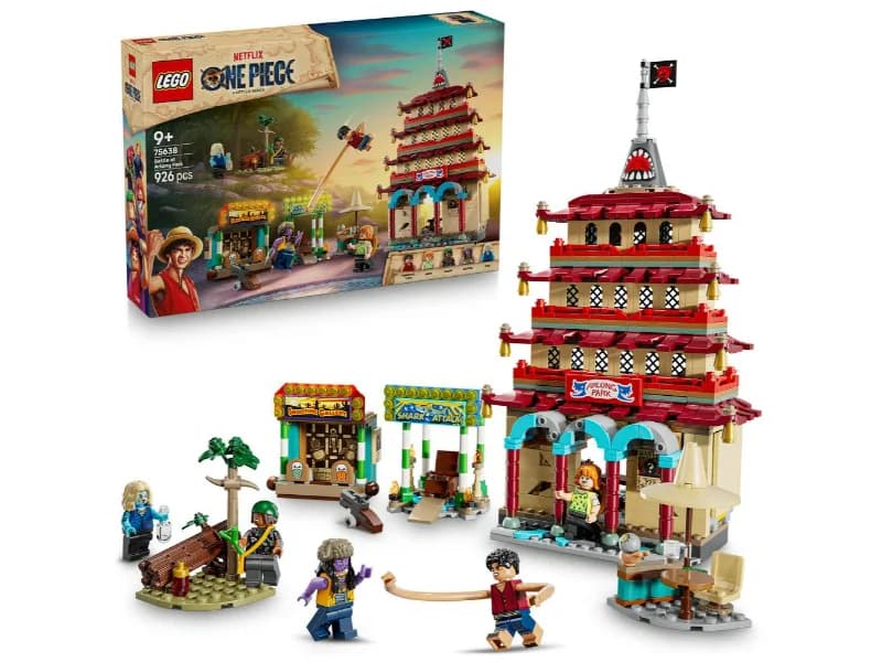 LEGO One Piece: Batalha no Parque Arlong | Idades 9+ | 926 Peças | Item 75638