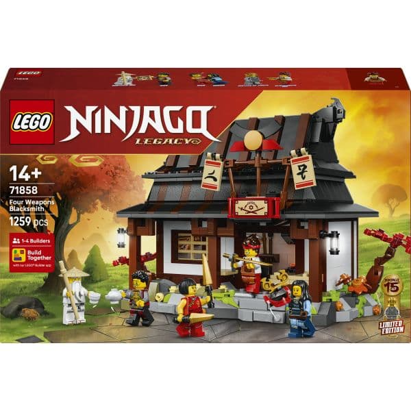 LEGO Ninjago Ferreiro Quatro Armas - 71858