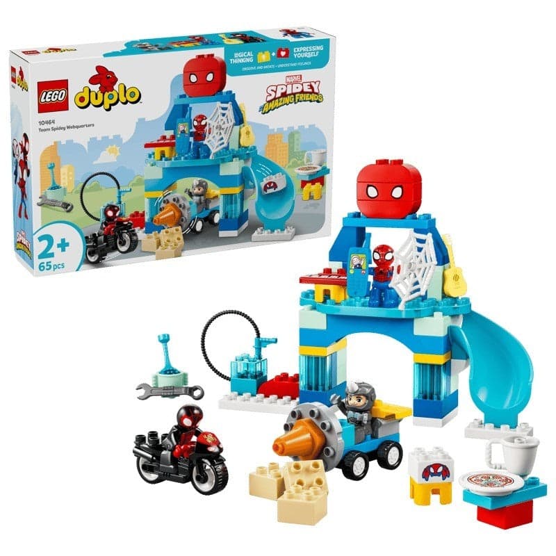 LEGO - BASE ARANHA DA EQUIPA SPIDEY 10464