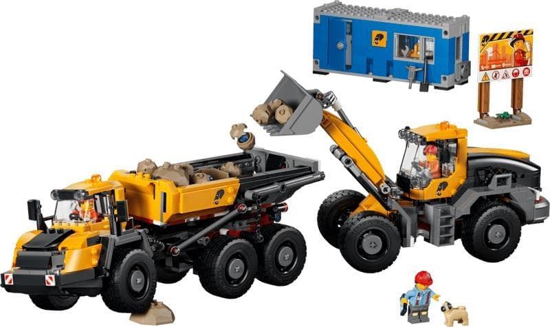 LEGO - CAMIÃO BASCULANTE E EMPILHADORA FRONTAL 60494